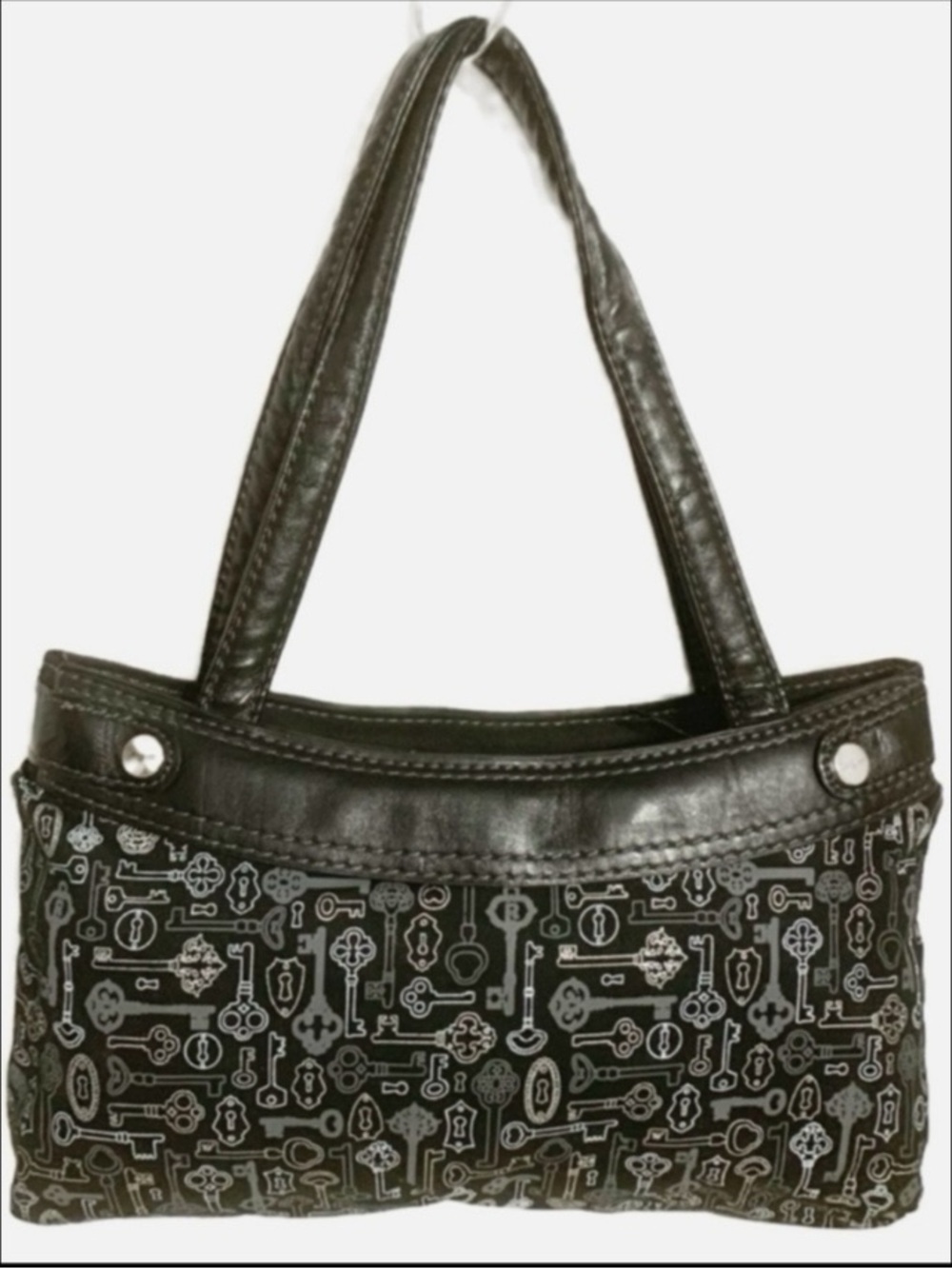 thirty one Interchangeable Detachable Cover Old Fashion Key Print Skirt Purse